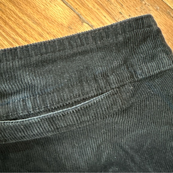 J Crew Black Corduroy High Waisted Button Front Skirt Size 27 - Picture 4 of 8